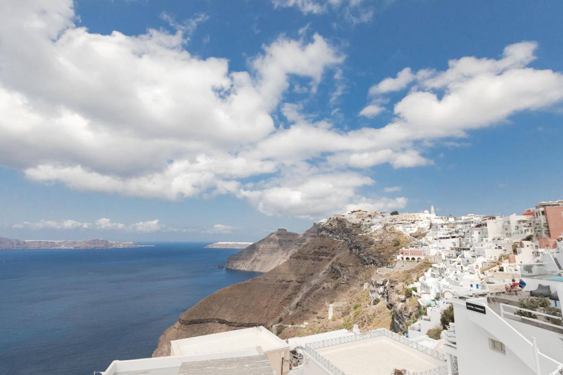 Doukas Caldera Suites Firá Buitenkant foto